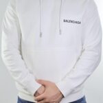 Balenciaga White Hoodie